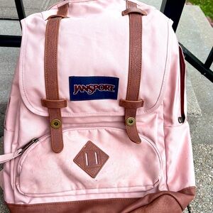 Pink Jansport Backpack